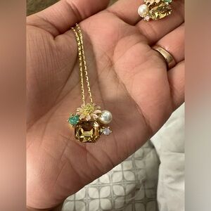 Women pendent set with  earring